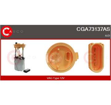 Motor stieračov CASCO CWM15123GS