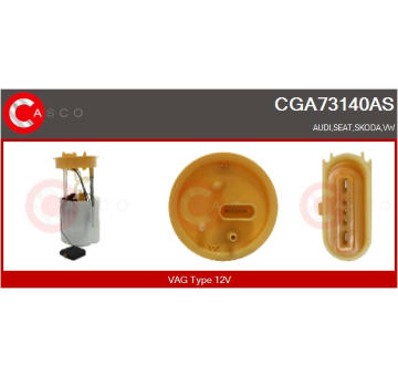 Motor stieračov CASCO CWM15144AS