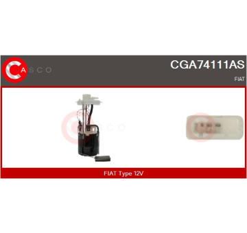 Motor stieračov CASCO CWM15164GS