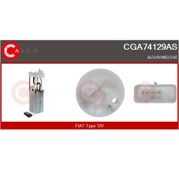 Motor stieračov CASCO CWM15186GS