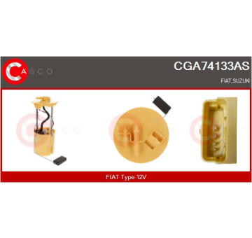 Motor stěračů CASCO CWM15192AS