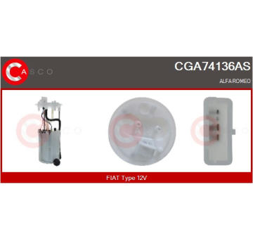 Motor stieračov CASCO CWM15195AS