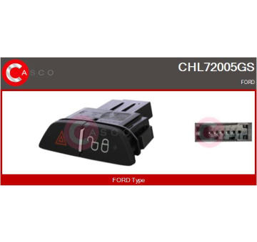 Drżiak uhlíkov CASCO CBH10102AS