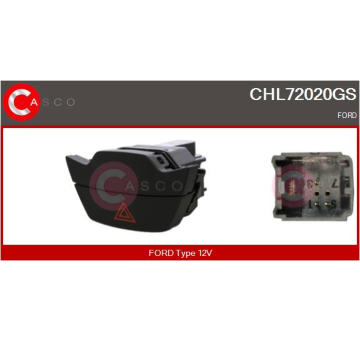 Spínač riadenia CASCO CLS76019AS