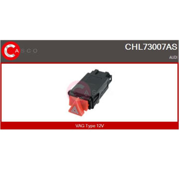 Vypinac vystraznych blikacu CASCO CHL73007AS