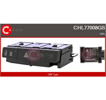 Drżiak uhlíkov CASCO CBH10137AS