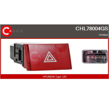 Pastorek, startér CASCO CDR10142AS