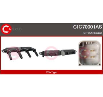 Motor stieračov CASCO CWM30602AS