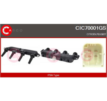 Predradený odpor, elektromotor (ventilátor chladiča) CASCO CRS71048AS