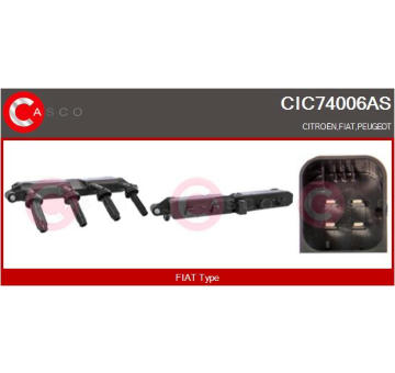 Motor stieračov CASCO CWM39100GS