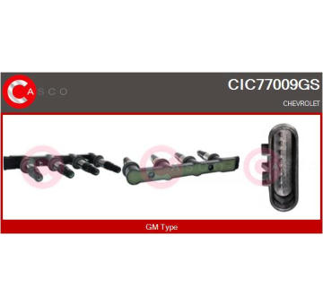 Drżiak uhlíkov CASCO CBH35106AS