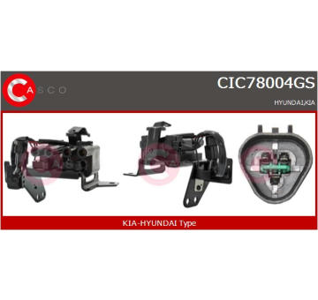 Drżiak uhlíkov CASCO CBH40114AS