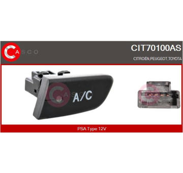 Remenica alternátora CASCO CCP90128AS