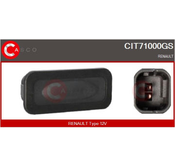 Spínač, zvedací zařízení oken CASCO CWR70049AS