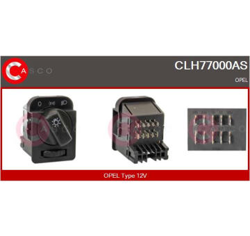 Remenica alternátora CASCO CCP90148GS