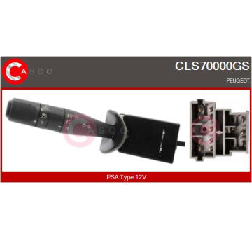 Spínač, zvedací zařízení oken CASCO CWR75002AS