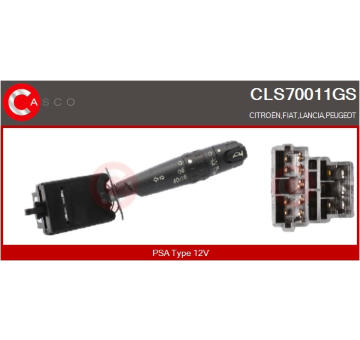 Spínač elektrického otvárania okien CASCO CWR71023AS