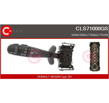 Spínač elektrického otvárania okien CASCO CWR72001AS