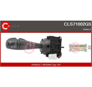 Spínač elektrického otvárania okien CASCO CWR72005AS