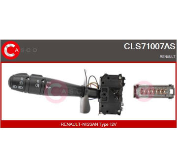 Spínač elektrického otvárania okien CASCO CWR72011AS