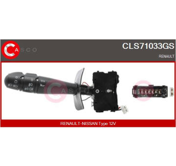 Elektromotor, větrák chladiče CASCO CEF71008AS