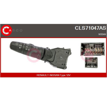 Spínač elektrického otvárania okien CASCO CWR73016AS