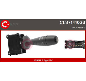 Spínač, zvedací zařízení oken CASCO CWR73042AS