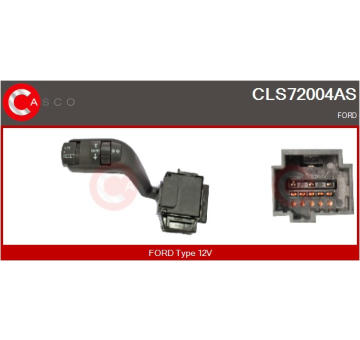 Spínač elektrického otvárania okien CASCO CWR74017AS