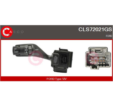 Větrák, chlazení motoru CASCO CEF73306AS