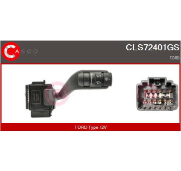 Větrák, chlazení motoru CASCO CEF73313AS