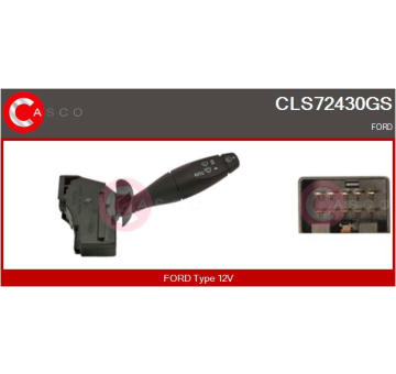 Větrák, chlazení motoru CASCO CEF73342AS