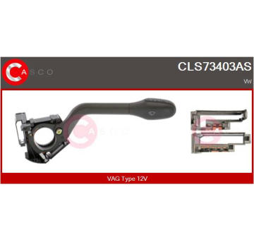 Spínač, zvedací zařízení oken CASCO CWR77004AS