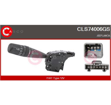 Elektromotor, větrák chladiče CASCO CEF74012AS