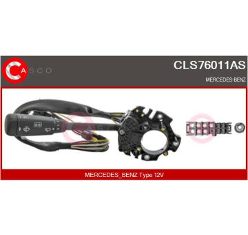 Spínač, zvedací zařízení oken CASCO CWR76047AS