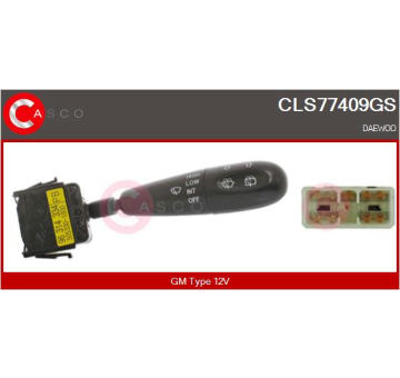 Spínač, zvedací zařízení oken CASCO CWR78084GS