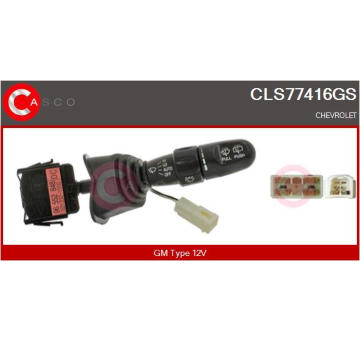 Větrák, chlazení motoru CASCO CEF74300AS