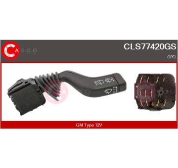 Elektromotor, větrák chladiče CASCO CEF75001AS