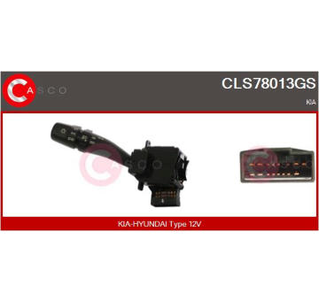 Elektromotor, větrák chladiče CASCO CEF76015AS