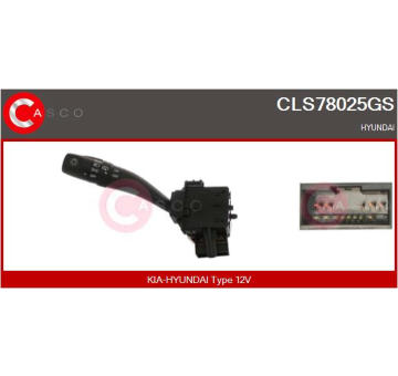 Větrák, chlazení motoru CASCO CEF76300AS