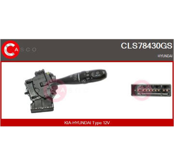 Systém čistenia skiel CASCO CWS15130AS