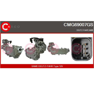 Mechanizmus stieračov CASCO CWT10121AS