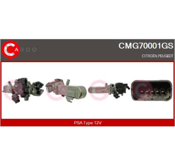 Mechanizmus stieračov CASCO CWT10132AS