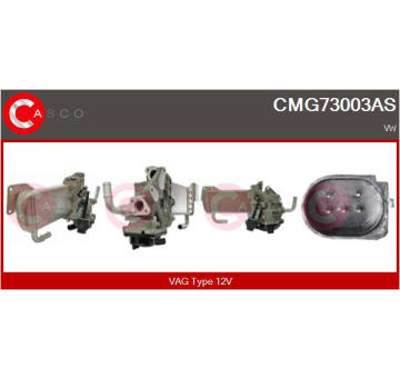 Mechanizmus stieračov CASCO CWT30100AS