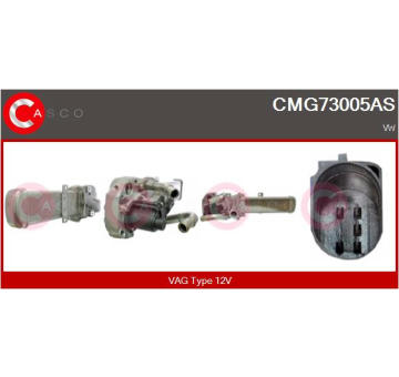 Tyčoví stěračů CASCO CWT30115AS