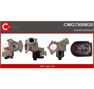 Mechanizmus stieračov CASCO CWT30121AS