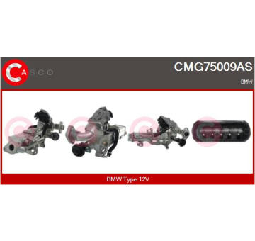 Mechanizmus stieračov CASCO CWT48103AS