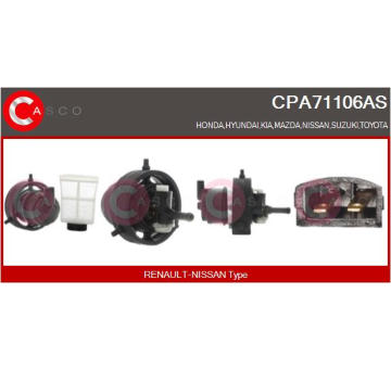 Usmerňovač alternátora CASCO CRC10601AS