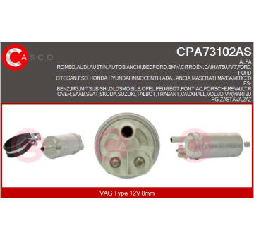 Motor stieračov CASCO CWM10107AS
