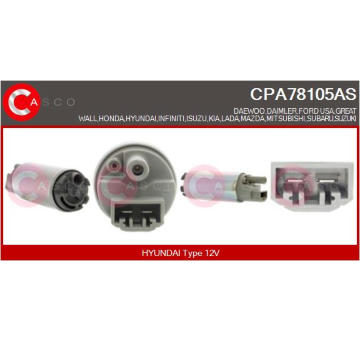 Alternátor CASCO CAL10245AS