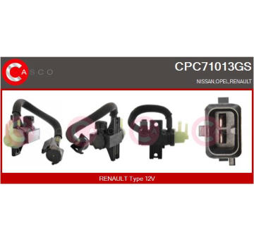 Usmerňovač alternátora CASCO CRC25102AS